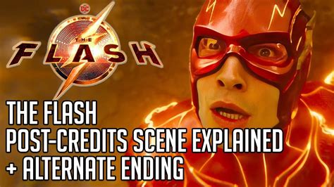 the flash post credit scene leak|Breaking Down The Ending and Post